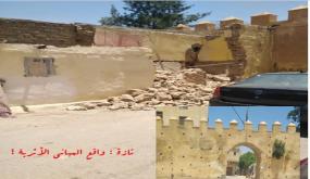 المباني الأثرية بتازة تستغيت بسبب مظاهر الاختلال والترامي واللاقانون ..