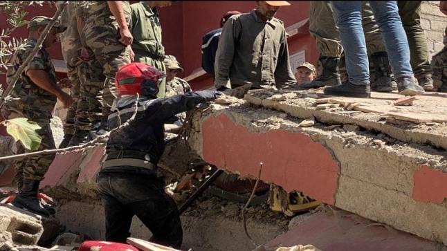 حوالي 3000 قتيل هي حصيلة فاجعة زلزال اقليم الحوز بالمغرب ..