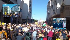 آلاف المشاركين عن مدن المغرب في مسيرة الرباط الاحتجاجية..