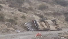 حادثة سير مروعة بعد سقوط سيارة في منحدر عميق بجماعة مغراوة..