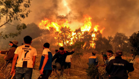 المغرب يتقدم بصادق التعازي لِما خلفته حرائق الجزائر من خسائر في الأرواح