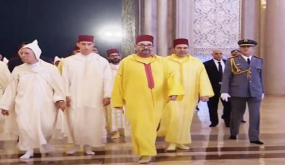 جلالة الملك يترأس حفلا دينيا إحياء لليلة القدر بالقصر الملكي بالرباط ..