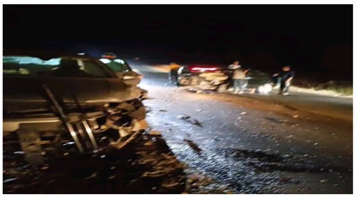 تازة : مصرع شخصان في حادثة سير مروعة بتراب جماعة واد أمليل ..