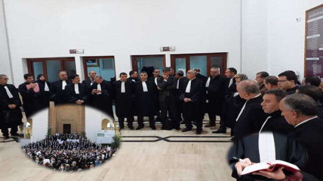 شلل تام مرتقب بالمحاكم تصعيدا من المحامين ردا على مشروع قانون ..