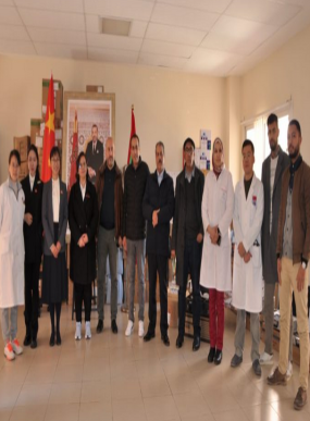 تازة : البعثة الطبية الصينية وتسليم تجهيزات جراحية لمستشفى ابن باجة
