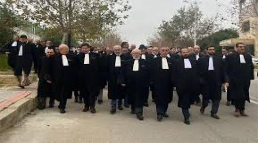 استمرار المحامين في خطوة احتجاجية أولية مقررة الثلاثاء 1 نونبر2022